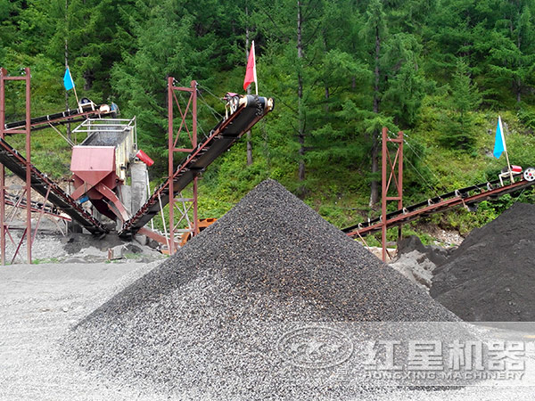 HVI冲击式制砂、整形机加工出的石料