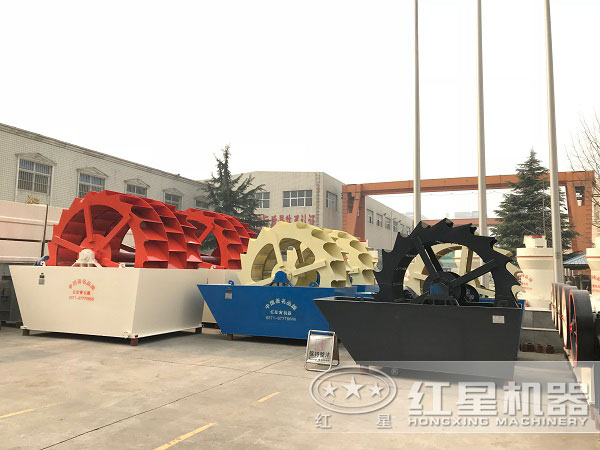 不同颜色、规格的清洗机