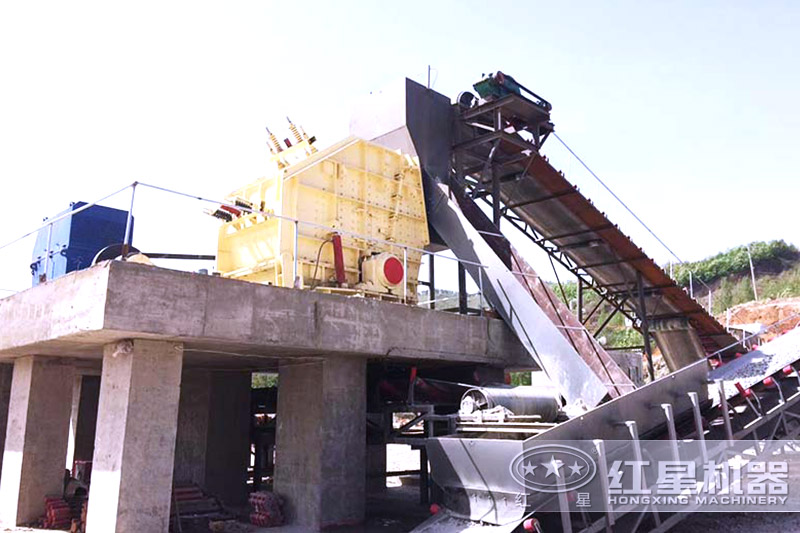 固定式碎石机客户现场，可到场参观